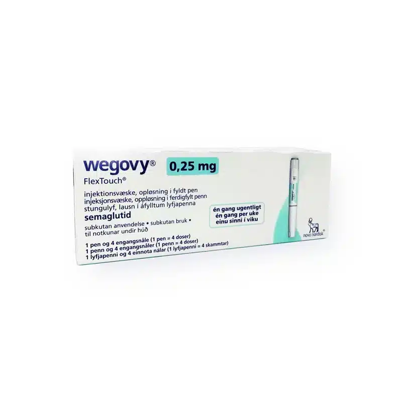 Order WEGOVY® FLEXTOUCH 0.25mg (Danish) Online | Medica Depot