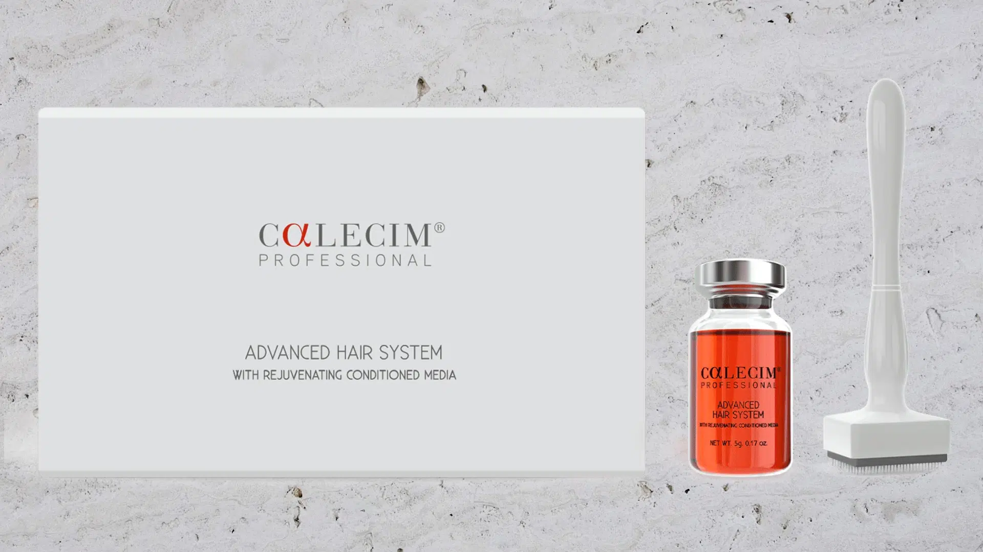 How To Use Calecim Serum Calecim Professional provides the Advanced Hair System Serum and Derma Stamp in purchasing the treatment.