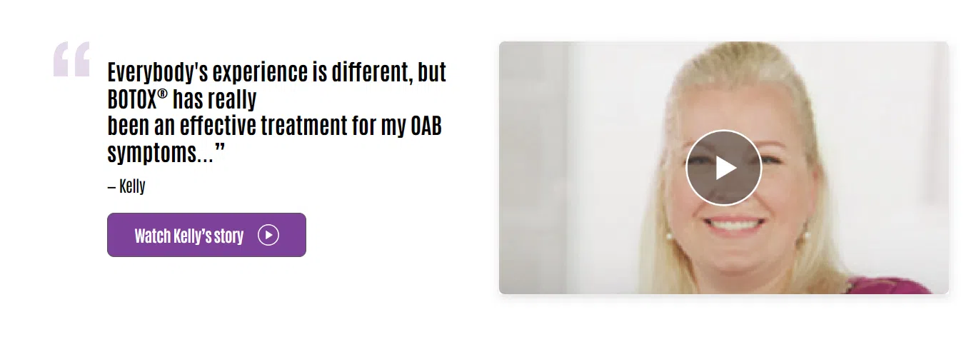 A Botox patient shared their testimonial in a video,