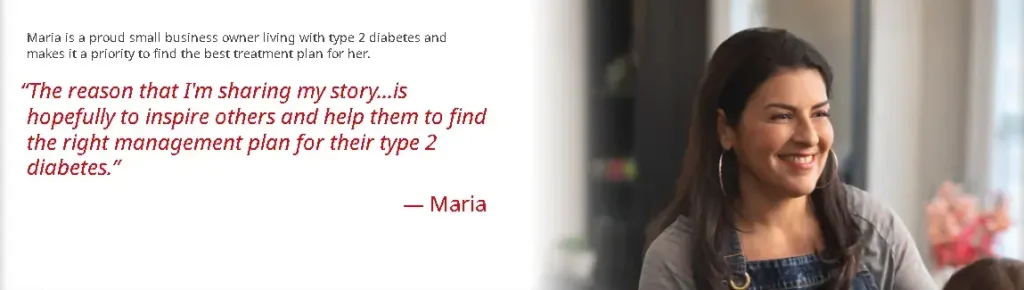 An Ozempic-treated patient addressing their type 2 diabetes with the injectable.