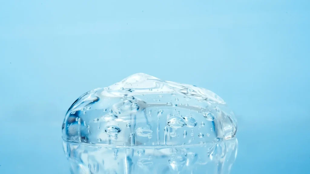 A photo of a hyaluronic acid formulation.