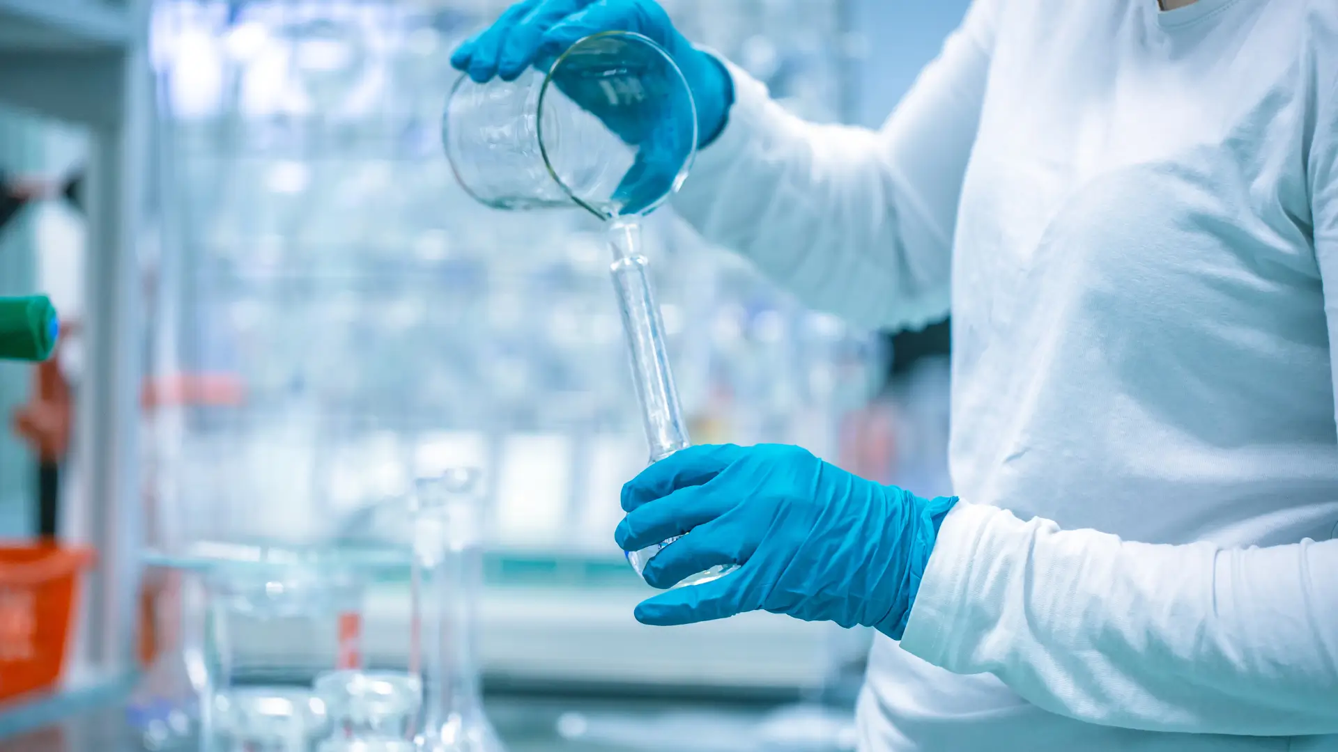 A medical expert working in a pharmaceutical laboratory.