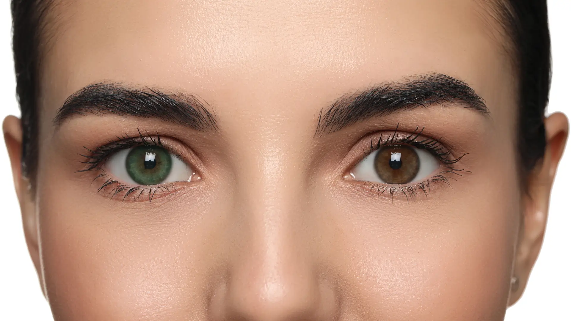 An individual dealing with different eye colors.