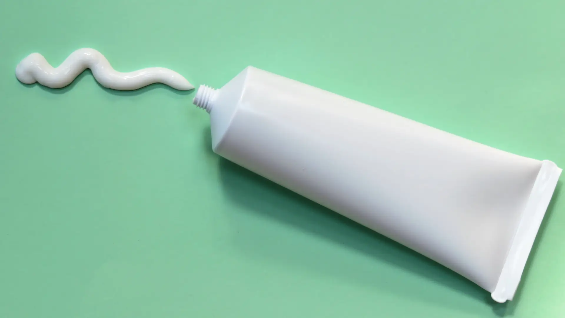 A skin cream from a tube.