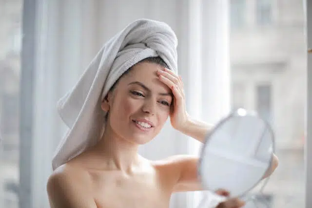 checking results exosome skincare glow
