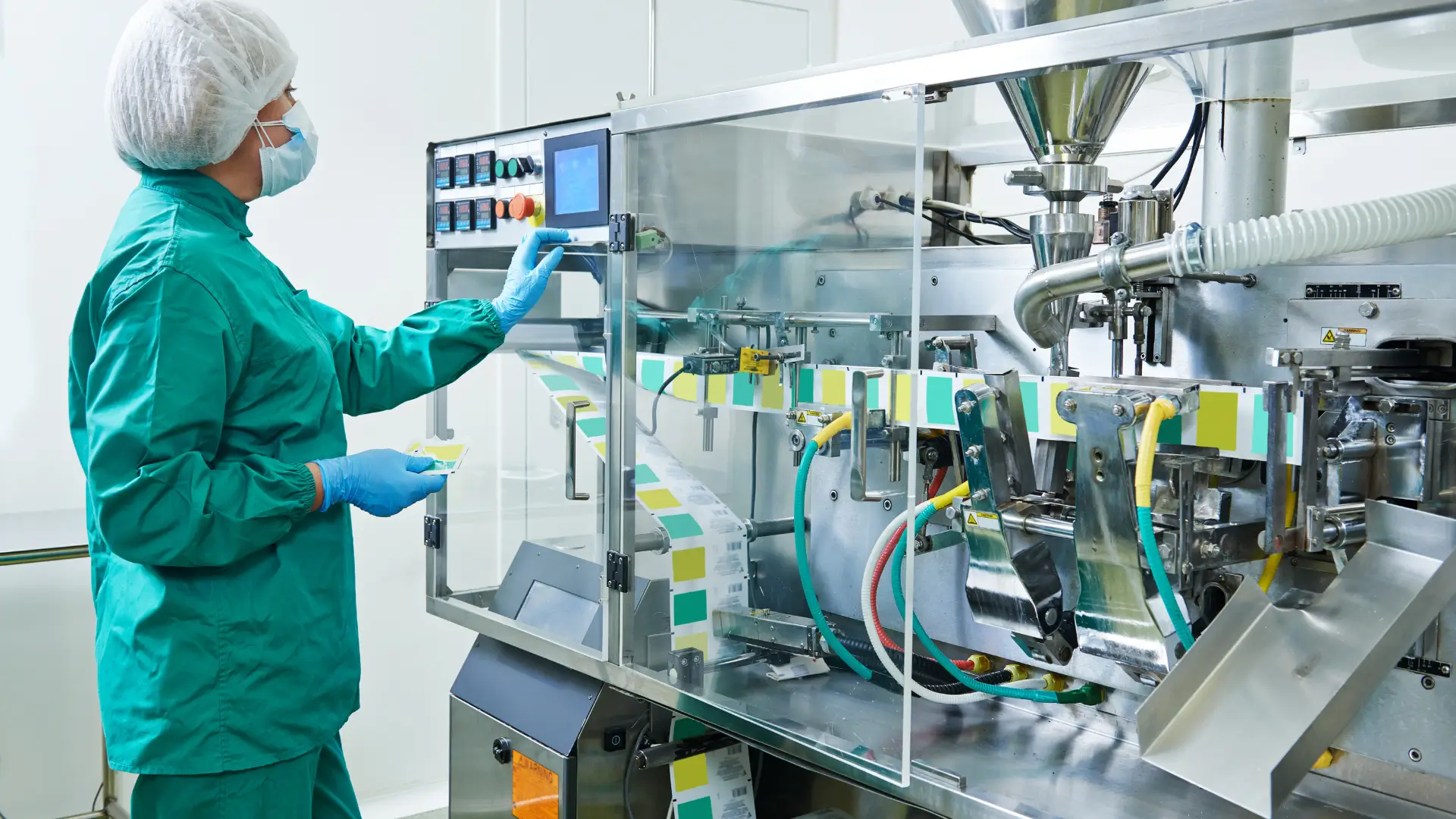 A medical professional working in a pharmaceutical manufacturing company.