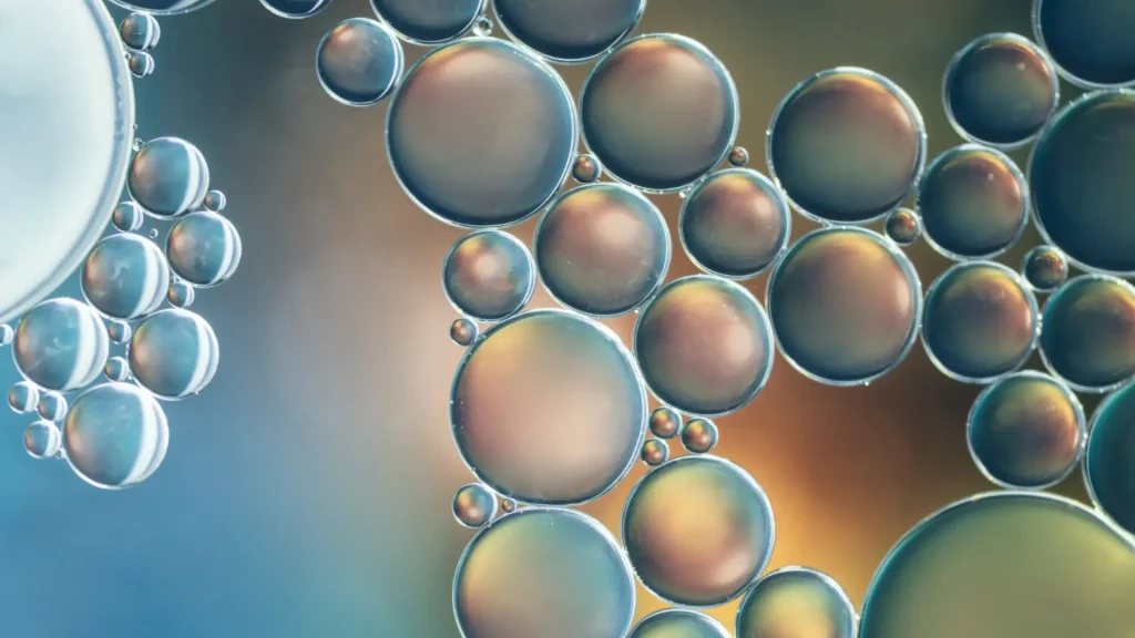 An illustration of a research peptide formulation, like Ipamorelin, during researching.